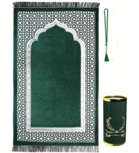 Factory Hot Selling Prayer Mats With Boxes Islamic Gift Sets Prayer Rug