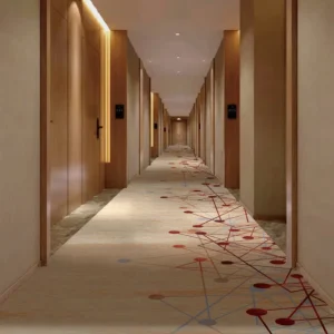 Factory Jacquard Hooked Printed Carpet for Hotel Banquet Hall Modern Luxury Carpet