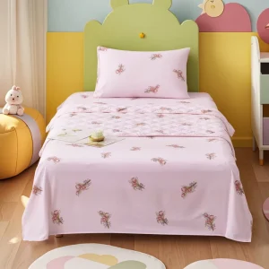Factory Kids Bedding Set Twin Comforter and Quilts Sheets for Single Bed 100% Polyester Fabric for Girl