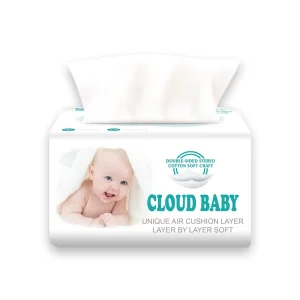 Factory Low MOQ Disposable 100% Soft Cotton Tissue Nonwoven Facecloth and Towels Roll for Home Use Facial Cleaning