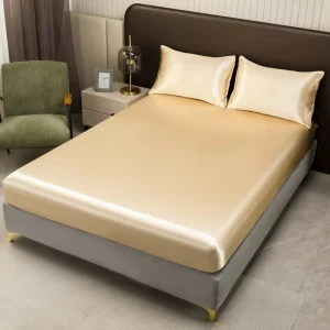 Factory Luxury Soft Jacquard Hotel Use 100% Cotton Fitted Sheets & Flat Sheet Bedding Set