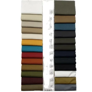Factory Made Twill Workwear Fabric 100% Cotton 190 GSM Durable Woven Textile for Industrial Uniforms Coveralls Safety Apparel