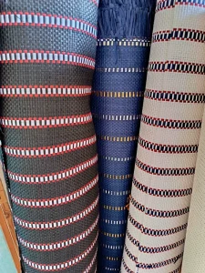 Factory Manufacture Custom Size Paper Straw Crochet Textile Tear-Resistant Woven Fabric Melange Craft Paper Woven Fabric