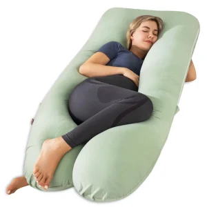 Factory Manufacturer China U Shape Pregnancy Pillow Sleeping Gray Tummy Support Pregnancy Full Body Maternity Pillow