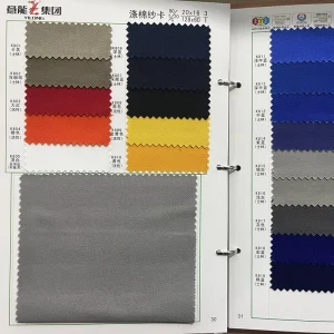 Factory Manufacturing Woven Textiles Workshop Industrial Workwear Uniform T80/C20 Polyester Cotton Drill Twill Fabrics