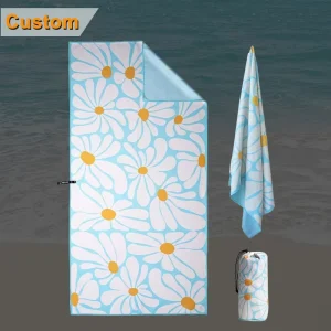 Factory Microfiber Beach Towel Sand Proof Fast Drying Travel Towels