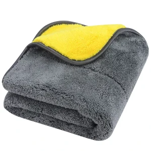 Factory Microfiber Car Wash and Drying Towel 600gsm Quick Dry Embroidery Logo Car Care Details