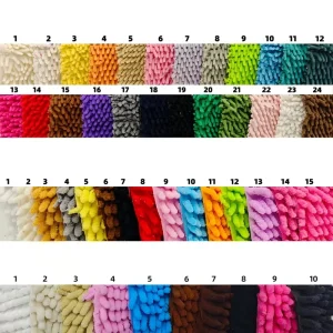 Factory Microfiber Chenille Fabric Roll Home Textile Polyester Fabric for Cleaning Custom Made