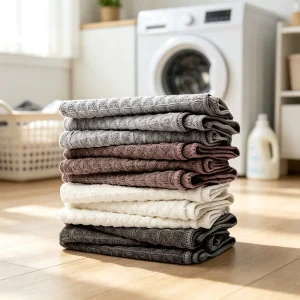 Factory Microfiber Waffle Towel Lightweight Quick Dry Waffle Weave Sport Towel for Camping Travel Gym