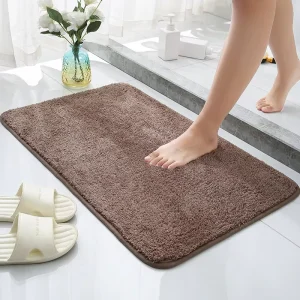 Factory Modern Non Slip Bath Rug Set Bathroom and Outdoor Patio Mat Stylish Bath Mat Bathroom Water Absorbent Mat