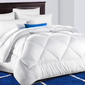 Factory Modern Soft Quilted Solid Pattern Polyester Winter Duvet Insert Customizable Machine Washable Fluffed 200TC