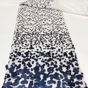 Factory New Model Stock African Bridal Wedding Lace Fabric Color Black Gold Embroidery Sequins Lace Fabric