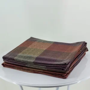 Factory OEM ODM 350GSM Rolled Edge and Binding Throw Blanket 100% Camel Hair 150*200cm Modern Apartment Woven Blanket