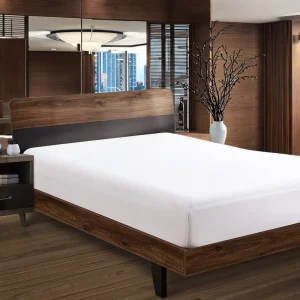 Factory OEM Pure Cotton Twin King Queen Size Fitted Sheet Set 300tc Breathable Eco Friendly Hotel Grade Bed Fitted Sheet