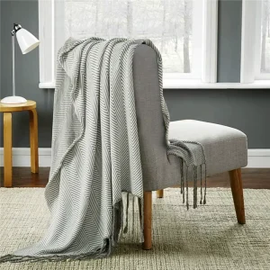 Factory Organic Cotton Baby Home Decoration Picnic Mat Knitted Throw Blanket Lst