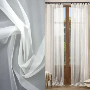 Factory Organza Decorative Fabric Organza Curtain Fabric Polyester Organza Fabric