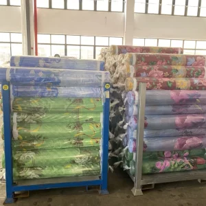Factory Outlet 55gsm 150gsm Polyester Bed Sheet Fabric Home Bedsheet Fabric for Bed