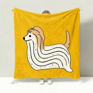 Factory Personalized Double Jacquard Thickened Warm Double-Sided Dog Blankets Throw Coral Flannel Red Fleece Blanket