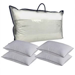 Factory Pillow Custom Logo 2kg Pillow Core 5 Star Hotel Pillow Home Cushion Microfiber Fluffy Pillow for Bed