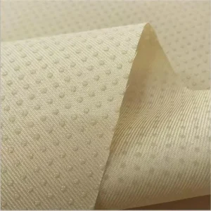 Factory Polyester Microfiber Silicone Non slip Dotted Fabric for Rug Mat Shoe Cover Socks Cushion Pad Anti Skid Carpet