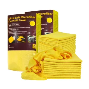 Factory Premium Microfiber Towels for Car Wash 36 Pack Bulk 40x40cm Super Absorbent Cleaning Cloths for Auto Care Detailing