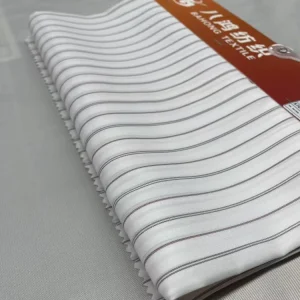 Factory Price 100% Polyester Wear Resistant Striped Sleeve Lining Fabric for Suits Premium Quality