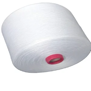 Factory Price 21 1 30 1 100 Polyester Yarn Ring Spun Yarn Recycled Polyester Yarn for Weave Thread