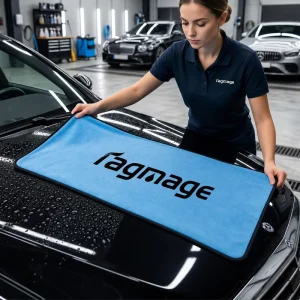 Factory Price 70 30blend 600gsm 850gsm Twist Loop Car Drying Towel Cleaning Cloth Microfiber Towels Car Care Detailing