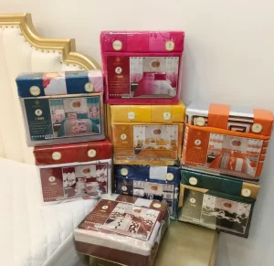 Factory Price 8 Piece Microfiber Bedding Set Bed Sheet Set Match Curtains