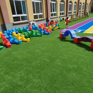 Factory Price Artificial Turf for Outdoor Event Green Garden Playground Landscapes Colorful Natural Looking Grass Carpets