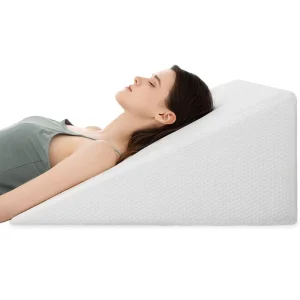 Factory Price Comfort Memory Foam Bed Wedge Pillow Reading Pillow Incline Support Cushion for Lower Back Pain
