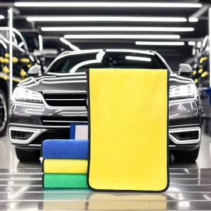 Factory Price Coral Fleece Car Drying Towel Large 400gsm Microfiber Cleaning Cloth for Car Care Glass for Kitchen Washing Bag