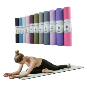 Factory Price Eco Friendly Home Exercise Fitness Anti Slip Organic Recycle TPE Yoga Mat