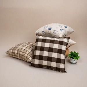 Factory Price Eco Friendly Printed Cushion Pillow Case Washable Throw Pillow for Hotel Airplane Living Room Use Reading Bed Rest