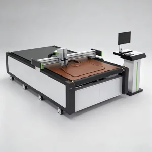 Factory Price Leather Cutting Machine Leather Vibration Knife Cutting Machine Multi layer Synthetic Leather Cutting Machine