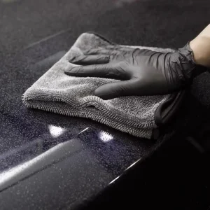 Factory Price Lint Free Edgeless Twisted Loop Microfiber Car Drying Towel for Professional Showroom Detailing Work Tool
