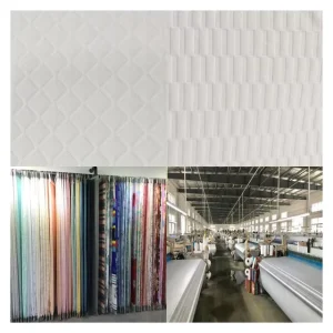 Factory Price Microfiber Raw Material Fabric Dyed Embossed Polyester Widely Used Fabric