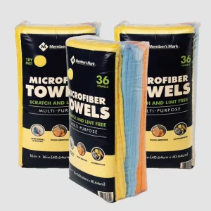 Factory Price Microfiber Towel High low Loop 40*40cm350gsm Microfiber Car Wash Towel Absorbent Reusable Cleaning Towel Product