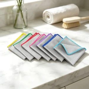 Factory Price Microfiber Towel for Kitchen Glass Cleaning