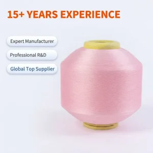 Factory Price Model 1015 Raw Superfine Denier 15D Nylon Covered 10D Spandex Yarn For Stocking Use
