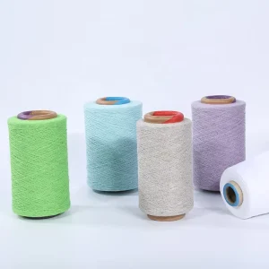 Factory Price Open End 100% Polyester Yarn for Weaving and Knitting Yarn