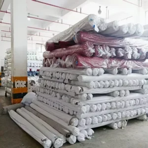 Factory Price Polyester Textile Fabric 100% Polyester Woven Solid Dyed Plain Fabrics