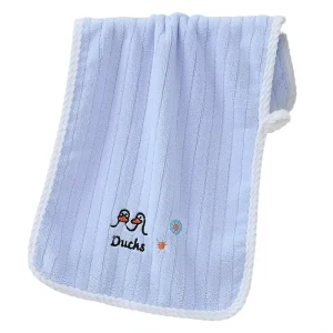 Factory Price Towel Child Soft Microfiber Cleaning Towel Green Towel