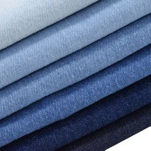 Factory Price Washed Twill Woven 100% Cotton Yarn Dyed 10oz Heavyweight Denim Fabric for Boys & Girls Jeans
