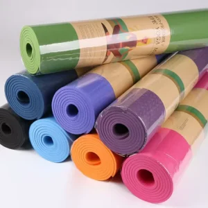 Factory Price Workout Equipment Exercise Mat Floor Mat for Professional Fitness TPE Eco Friendly Non Slip Fitness Yoga Mat