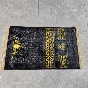 Factory Prices Luxury Anti slip Praying Rug Muslim Islamic Portable Prayer Mat 65*110cm