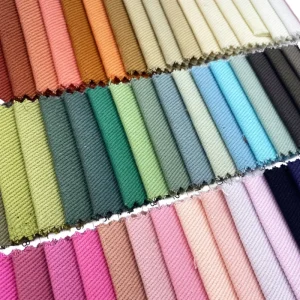 Factory Produced 190 GSM Twill Fabric Cotton Woven Textile for Girls Boys Industrial Uniforms Work Coveralls Safety Apparel