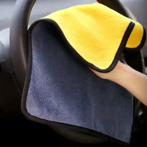 Factory Quick Dry 30*40 cm Double Sided Car Wash Towels Organic Microfibre Cleaning Towel Car Washing Cleaning Towels