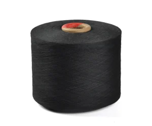 Factory Recycled Polyester Weaving Yarn 12s 14s 16s 18s 24s 34s 36s Cotton Blended Spun Textile Yarn for Knitting