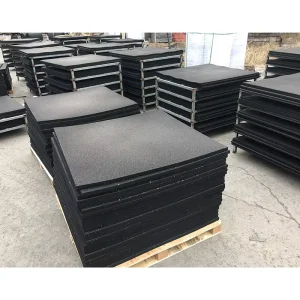 Factory Sales Large Gym Exercise Mat OEM Eco friendly Gym Rubber Mat Thick Gym Mat